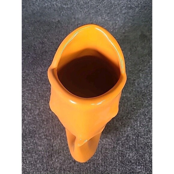 GurglePot Fish Water Pitcher Vase Beautiful Orange 2006 Very Clean - Picture 5 of 7